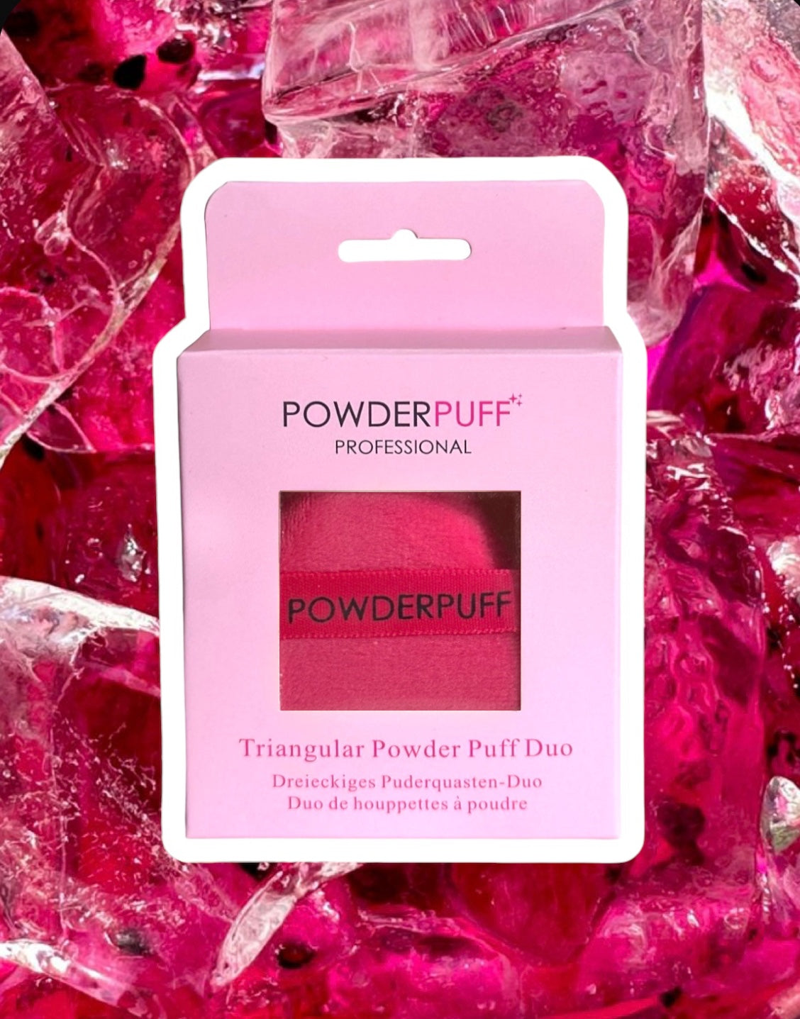 2 Powderpuff „Dragonfruit Pink“